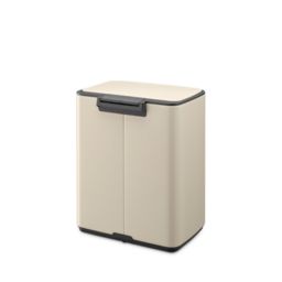 Brabantia Bo kosz na śmieci 12 l beżowy 238024