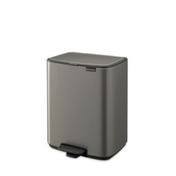 Brabantia Bo kosz na śmieci 12 l platinum 238062