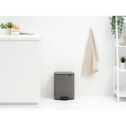 Brabantia Bo kosz na śmieci 12 l platinum 238062