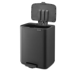 Brabantia Bo kosz na śmieci 12 l szary 238086