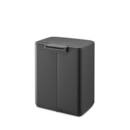 Brabantia Bo kosz na śmieci 12 l szary 238086