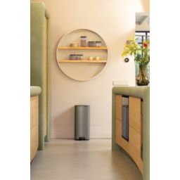 Brabantia Bo pojemnik na odpady 30 l platinum 238161