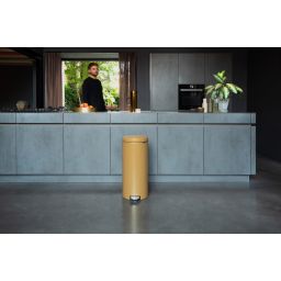 Brabantia NewIcon pojemnik na odpady 30 l złoty 238765