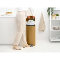 Brabantia NewIcon pojemnik na odpady 30 l złoty 238765