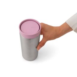 Brabantia Make & Take kubek termiczny 0,36l stal-lilac pink 239168