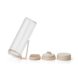 Brabantia Make & Take bidon 0,5l przezroczysty-beżowy 240980