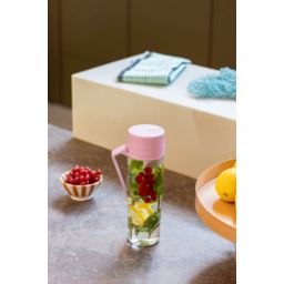 Brabantia Make & Take bidon 0,5l przezroczysty- lilac pink 241086
