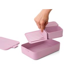 Brabantia Make & Take Bento pojemnik na lunch 2 l Lilac Pink  241383