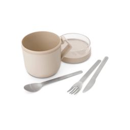Brabantia Make & Take kubek do zupy 0,6 l beżowy 241468