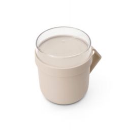 Brabantia Make & Take kubek do zupy 0,6 l beżowy 241468