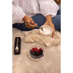 Brabantia Make & Take pudełko śniadaniowe 11x11x11,1 cm beżowy 241826