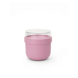 Brabantia Make & Take pudełko śniadaniowe 11x11x11,1 cm lilac pink 241840