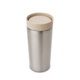 Brabantia Make & Take kubek termiczny 0,36l beżowy-stal 244827