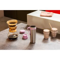 Brabantia Make & Take kubek termiczny 0,5l stal-lilac pink 244889