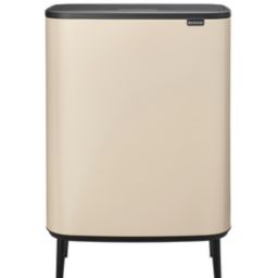 Brabantia Bo Touch Bin pojemnik na odpady 60 l beżowy 247941