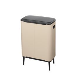 Brabantia Bo Touch Bin pojemnik na odpady 60 l beżowy 247941