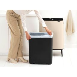 Brabantia Bo Touch Bin pojemnik na odpady 60 l beżowy 247941