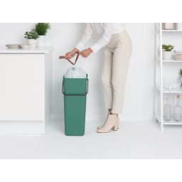 Brabantia Sort & Go pojemnik na odpady 40 l do segregacji zielony 251023