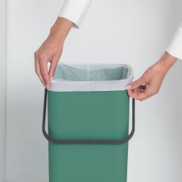 Brabantia Sort & Go pojemnik na odpady 40 l do segregacji zielony 251023