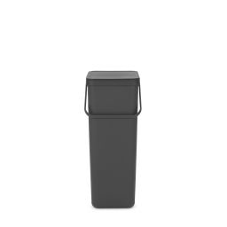 Brabantia Sort & Go pojemnik na odpady 40 l do segregacji ciemny szary 251047