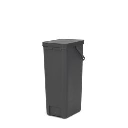 Brabantia Sort & Go pojemnik na odpady 40 l do segregacji ciemny szary 251047