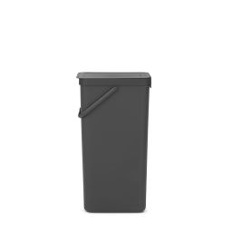 Brabantia Sort & Go pojemnik na odpady 40 l do segregacji ciemny szary 251047
