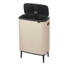 Brabantia Bo Touch Bin pojemnik na odpady 60 l beżowy 251580