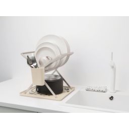 Brabantia Sink Side suszarka do naczyń 37x33x31,5 cm beżowy 252082