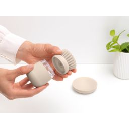 Brabantia Sink Side szczotka z dozownikiem beżowa 252167