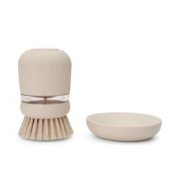 Brabantia Sink Side szczotka z dozownikiem beżowa 252167