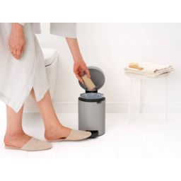 Brabantia NewIcon kosz na śmieci 3 l Soft Grey 252181