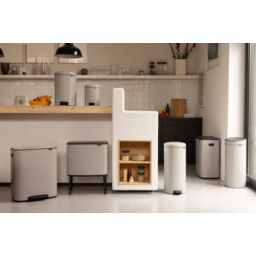 Brabantia NewIcon kosz na śmieci 5 l Soft Grey 252204