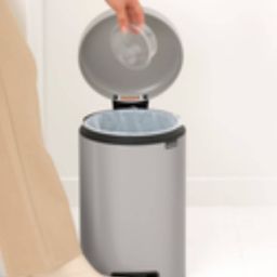 Brabantia NewIcon kosz na śmieci 12 l Soft Grey 252303