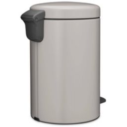 Brabantia NewIcon kosz na śmieci 12 l Soft Grey 252303