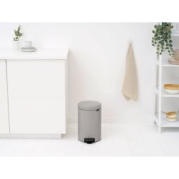 Brabantia NewIcon kosz na śmieci 12 l Soft Grey 252303