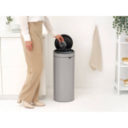 Brabantia Bo Touch Bin kosz na śmieci 30 l Soft Grey 254963