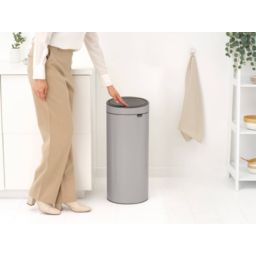 Brabantia Bo Touch Bin kosz na śmieci 30 l Soft Grey 254963
