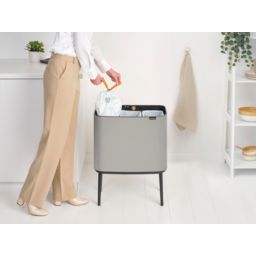 Brabantia Bo Touch Bin pojemnik na odpady 33 l szary 255021