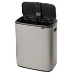 Brabantia Bo Touch Bin pojemnik na odpady 60 l szary 255045