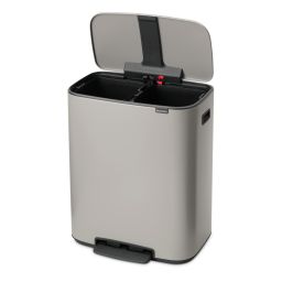 Brabantia Bo pojemnik na odpady 60 l Soft Grey 255069
