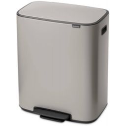 Brabantia Bo pojemnik na odpady 60 l szary Soft Grey 255083
