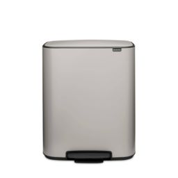 Brabantia Bo pojemnik na odpady 60 l szary Soft Grey 255083