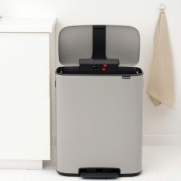 Brabantia Bo pojemnik na odpady 60 l szary Soft Grey 255083