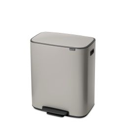 Brabantia Bo pojemnik na odpady 60 l szary Soft Grey 255083
