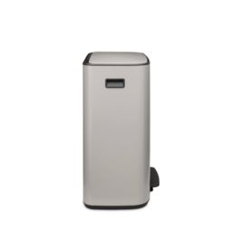 Brabantia Bo pojemnik na odpady 60 l szary Soft Grey 255083