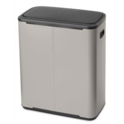 Brabantia Bo Touch Bin pojemnik na odpady 60 l szary 255106