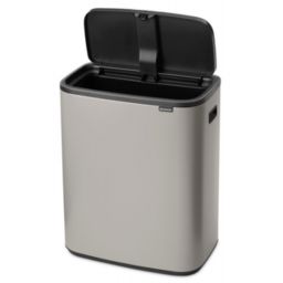 Brabantia Bo Touch Bin pojemnik na odpady 60 l szary 255106