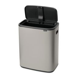 Brabantia Bo Touch Bin pojemnik na odpady 60 l szary 255106