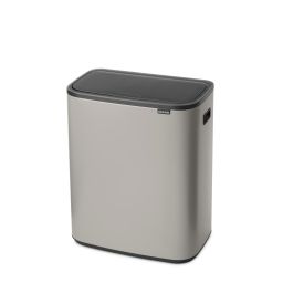 Brabantia Bo Touch Bin pojemnik na odpady 60 l szary 255106