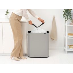 Brabantia Bo Touch Bin pojemnik na odpady 60 l szary 255106